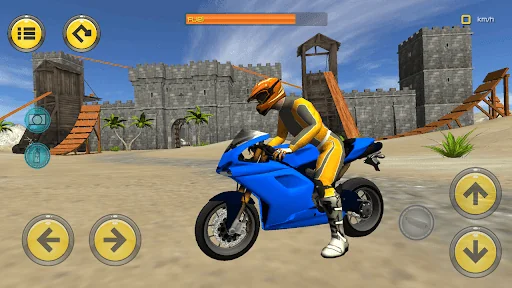 Motorbike Medieval Drive 3D