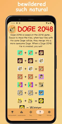 Doge 2048 screenshot 2