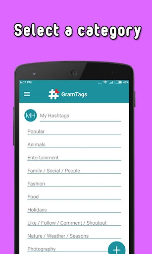 Hashtags for Instagram screenshot 1