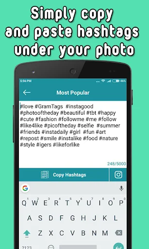 Hashtags for Instagram screenshot 2