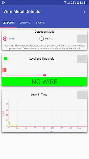 Wire Metal Detector