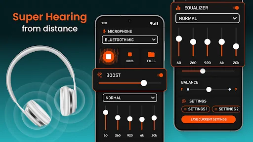 Super Hearing from Distance
