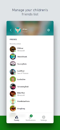 Xbox Family Settings screenshot 4