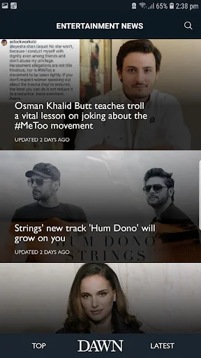 Dawn - Official Mobile App screenshot 1
