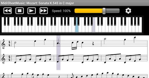 Midi Sheet Music