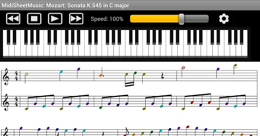 Midi Sheet Music screenshot 3