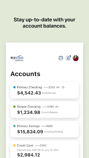 Mid Oregon Credit Union screenshot 3