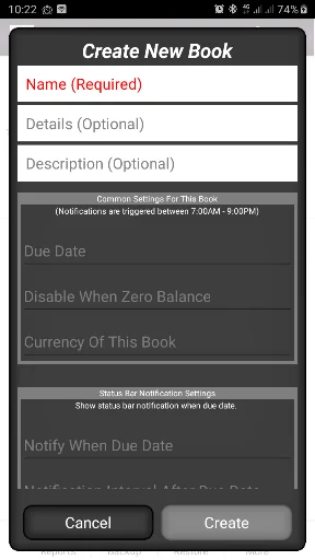 Ledger Books screenshot 2