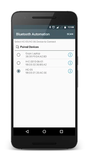 Bluetooth Automation HC-05 screenshot 1
