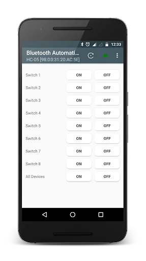 Bluetooth Automation HC-05 screenshot 3