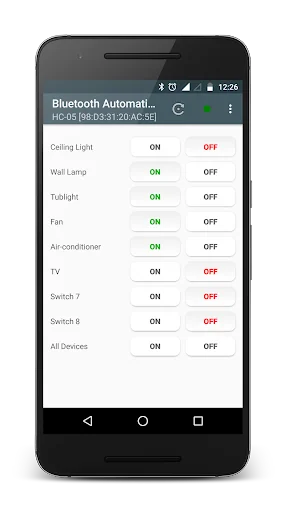 Bluetooth Automation HC-05 screenshot 4