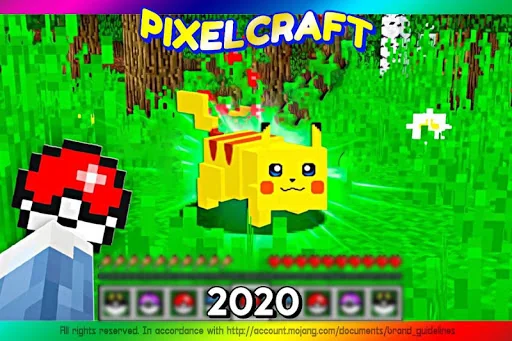 Mod Pokecube For MCPE + Skins 