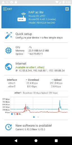 MikroTik Pro screenshot 2