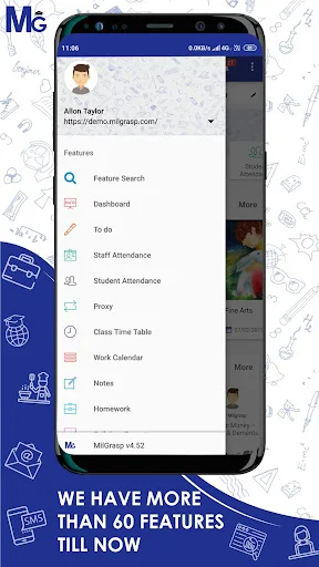 MilGrasp  Admin & Teacher