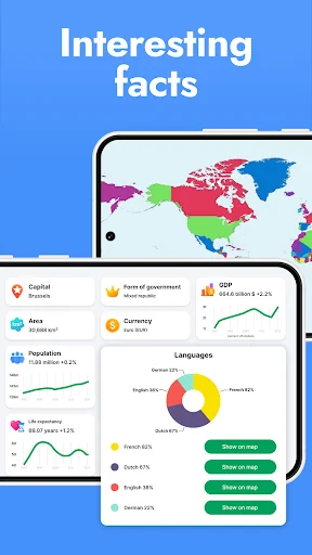 StudyGe - World Geography Quiz screenshot 1