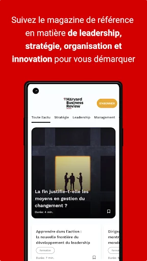 Harvard Business Review France screenshot 1