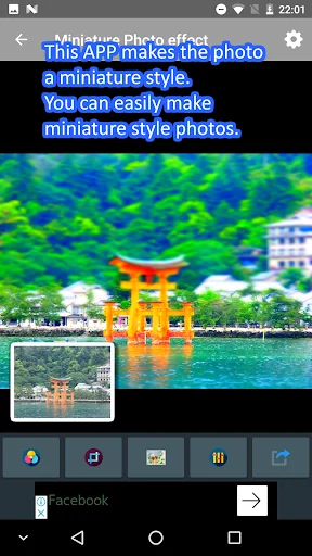 Miniature Photo effect