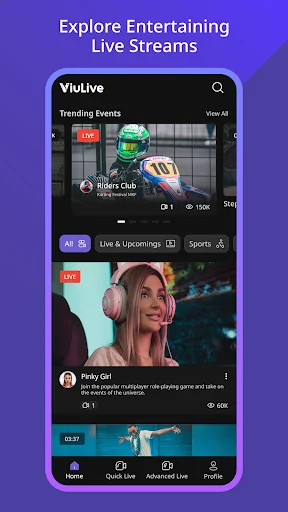 ViuLive: Multi-Cam Stream screenshot 3