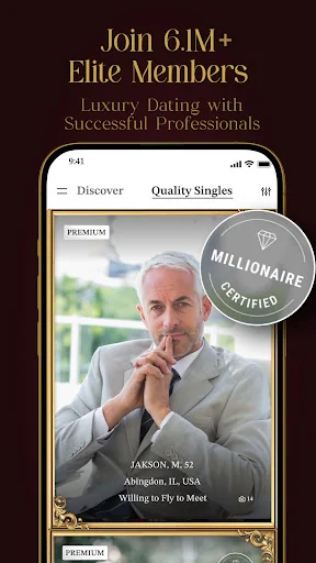 Meet, Date the Rich Elite - MM screenshot 2