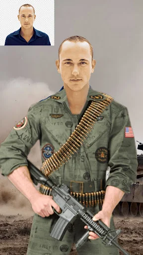 Army Photo Suit Editor