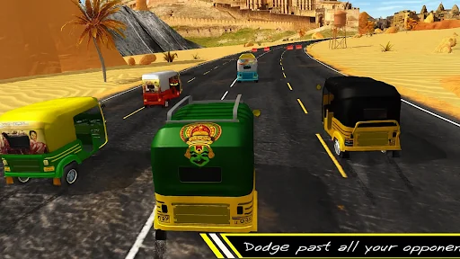Tuk Tuk Rickshaw Auto Race