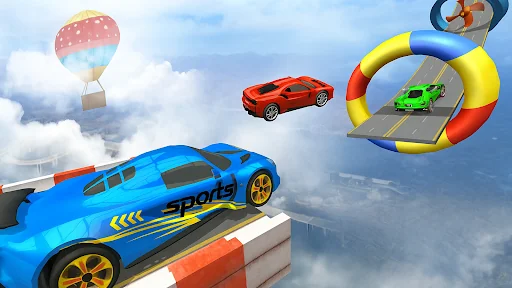 Mega Ramp Stunts : Car Game