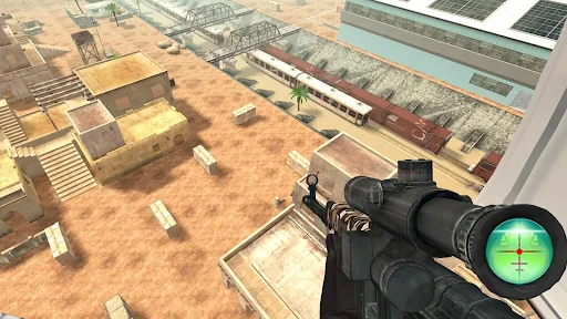 Modern Sniper 3D Gun Strike screenshot 4