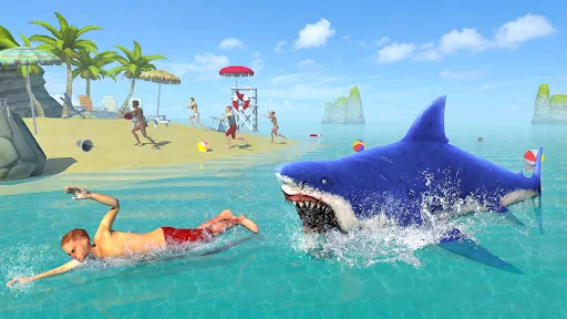 Shark Attack Sim: Hunting Game screenshot 2