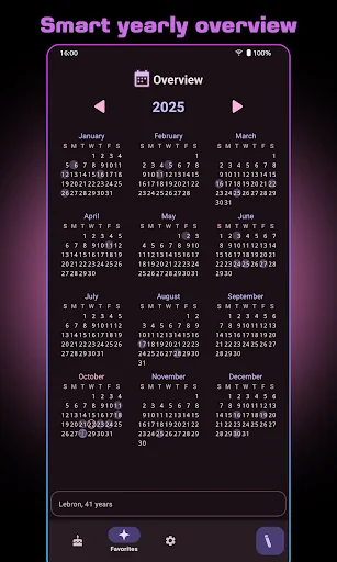 Birday - Birthday Manager screenshot 1