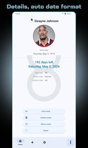 Birday - Birthday Manager screenshot 2