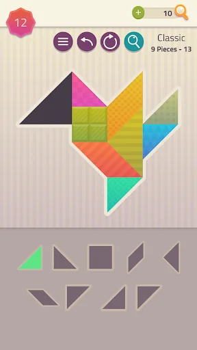 Polygrams - Tangram Puzzles screenshot 2