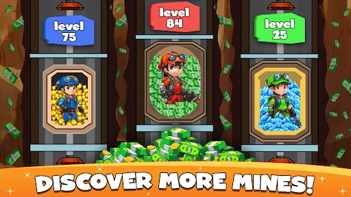 Idle Miner Gold Clicker Games screenshot 4