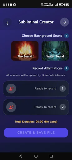 Subliminal Maker: Affirmations