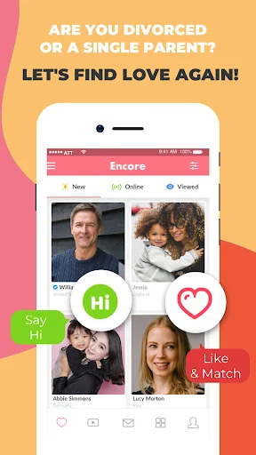Encore - Single Parents Dating screenshot 1