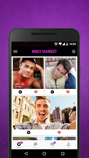 Meet Market: Gay Chat & Dates screenshot 1