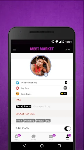 Meet Market: Gay Chat & Dates screenshot 3