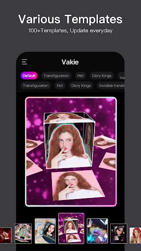 Vakie: Video Maker with Effect screenshot 1