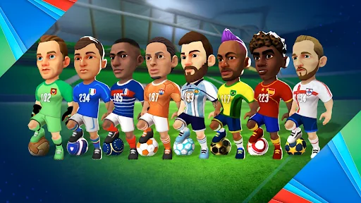 Mini Football - Soccer Games screenshot 1