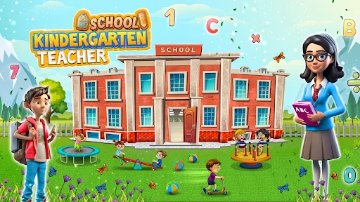 Kindergarten School Teacher