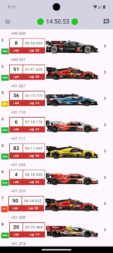 Le Mans 24H 2025 Live Timing