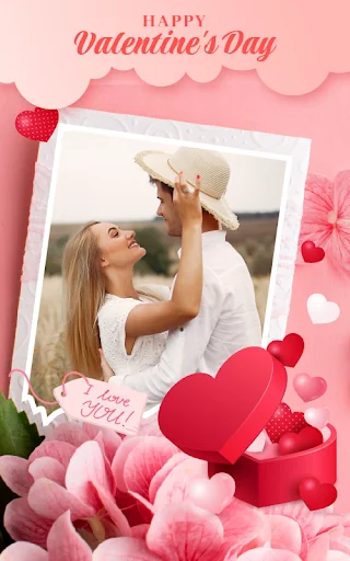 Valentine photo frame