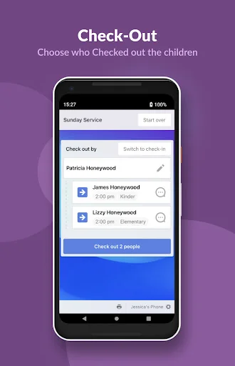 Planning Center Check-Ins screenshot 1