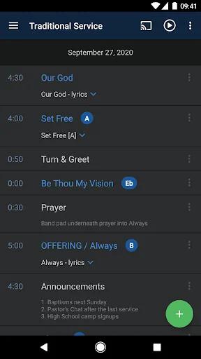 Planning Center Music Stand