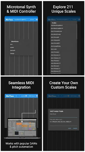 Mini Tunes - Microtonal Synth