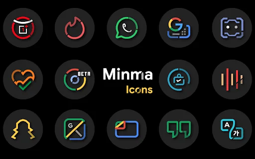 Minma Icon Pack screenshot 1