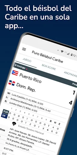 Puro Béisbol del Caribe screenshot 1