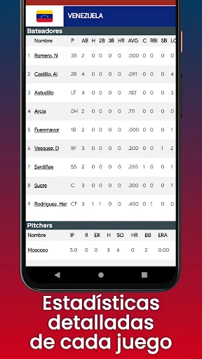 Puro Béisbol Venezuela screenshot 4