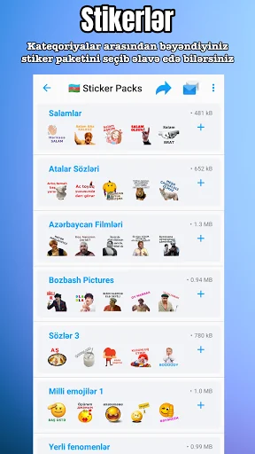 Azerbaijan Stickers screenshot 2