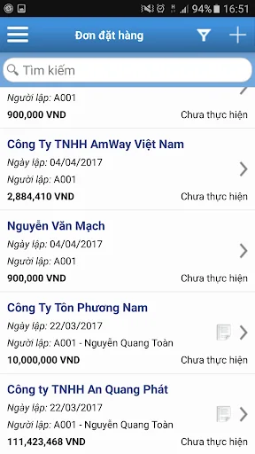 AMIS CRM screenshot 3
