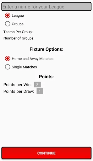 League Table Creator